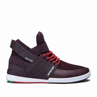 Supra SKYTOP V - Miesten Matalavartiset Tennarit - TummanVioletit